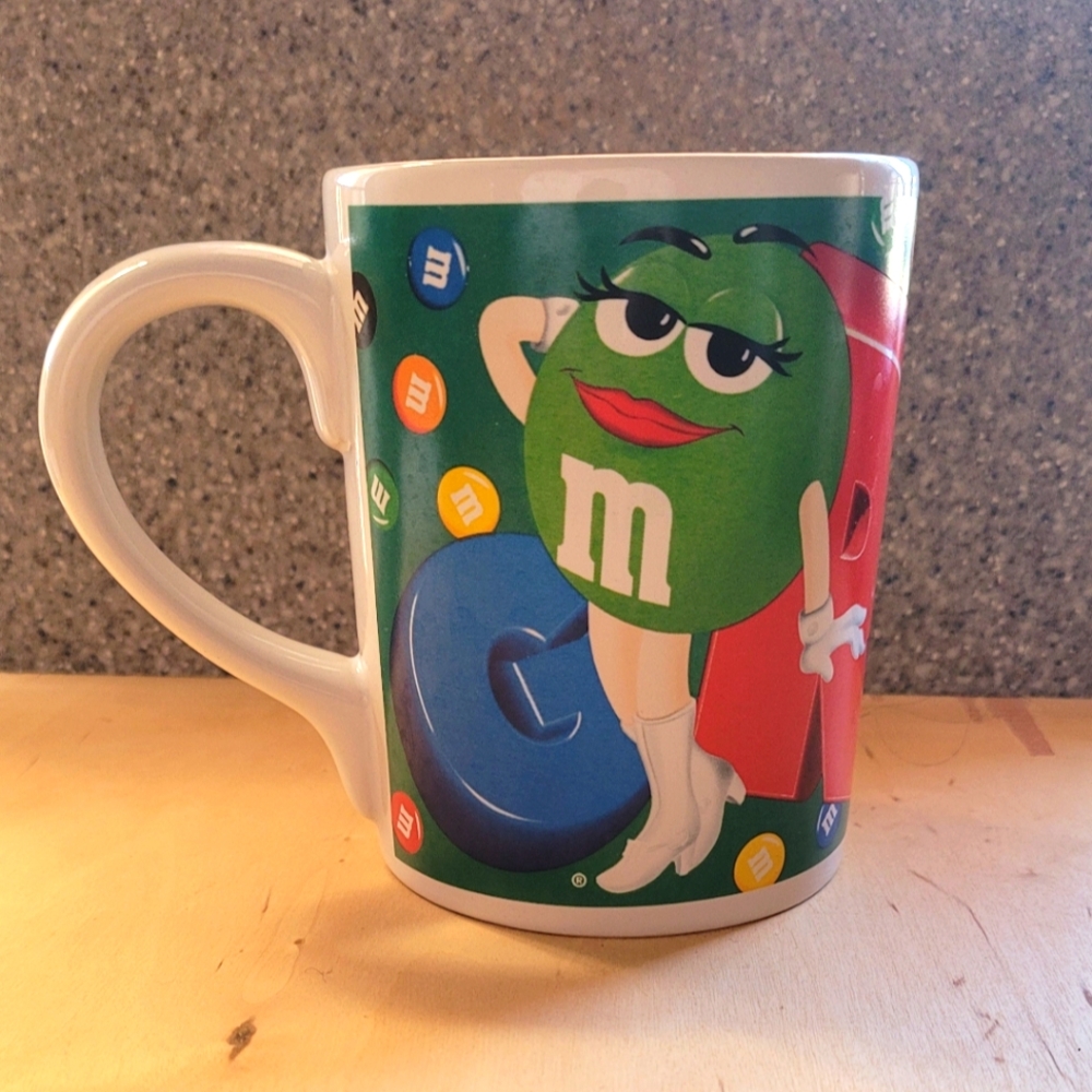 M&M'S Colorful Green Character Mug